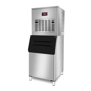 Thương mại Ice Maker Máy tự động 200kg/24h tuyết Flake Nugget bông tuyết Máy làm đá khối máy