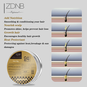 OEM/ODM ZDNB cire capillaire <span class=keywords><strong>cera</strong></span> para el cabello personnalisée longue durée extra forte tenue ferme 360 vagues graisse pommade à base d'eau pour hommes - Product Image 5