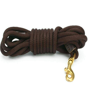 <span class=keywords><strong>Nylon</strong></span>-Seil Lange Hundeleine mit Drehbarem Verriegelbarem Haken Griff Kletterseil Geflochtene Hundeleine für Kleine Mittlere Große Hunde - Product Image 2