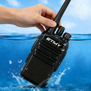 Walkie Talkie UHF Resistente al Agua IP67, Portátil, de Largo Alcance (3KM), Alta Potencia, con Batería de Iones de Litio y Función VOX - Product Image 2