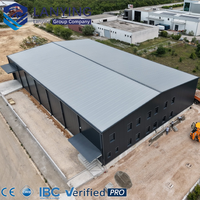 Estructuras de Acero Prefabricadas para Talleres, Edificios Escolares, Hangares y Almacenes