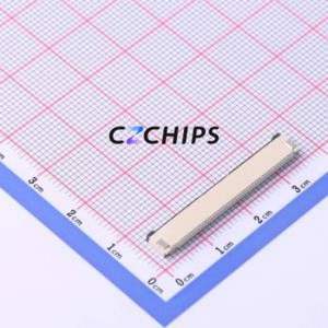 FPC-0.5FX-60PWBH20 FFC/FPC Connector SMD,P=0.5mm Connector Flip Cover Type Bottom Contact 60P 0.5mm - Product Image 2