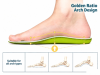 Semelles intérieures sport en PU souple, respirantes, anti-transpiration, écologiques et durables pour hommes et femmes, pour la marche quotidienne