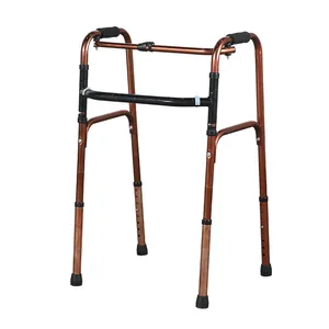 Semi steel Walking Stick Walking Aid Walker folding mobility frame walker walking aids for adults Elderly
