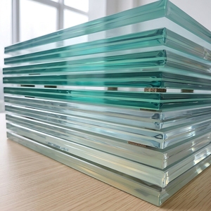 Verre feuilleté de sécurité 8 mm avec <span class=keywords><strong>film</strong></span> PVB 1,52 mm trempé pour porte de douche et application sur sol en verre - Product Image 1