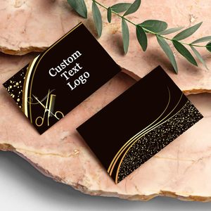 Di lusso 300gsm in rilievo testurizzato Business biglietti di nozze con la stampa su misura e lamina d'oro per <span class=keywords><strong>il</strong></span> posto da tavolo & tenda di scorta - Product Image 4
