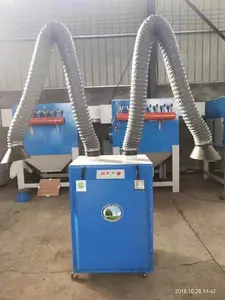 Macchine industriali per saldatura a punti a braccio singolo per saldatura collettori di polvere di fumo
