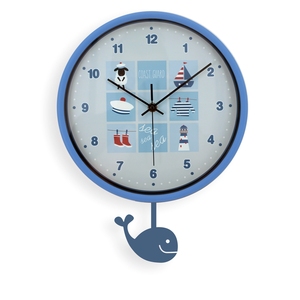 Đồng Hồ Treo Tường <span class=keywords><strong>Analog</strong></span> Dễ Thương Cho Trẻ Em Kèm Con Lắc Đồng Hồ Trẻ Em Hoạt Động Bằng Pin Nhà Máy FAMA Trung Quốc - Product Image 4