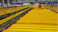 Système de coffrage en acier CONSO IFORM-W H20 Timber Beam, coffrage en béton réutilisable haute résistance pour la construction de murs et de colonnes