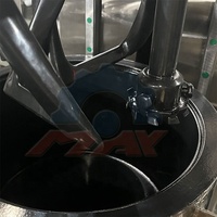 Mélangeur planétaire double sous vide à revêtement en téflon PTFE anti-explosion de laboratoire 10L