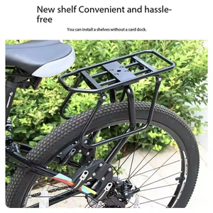 <span class=keywords><strong>Porte</strong></span>-bagages arrière en alliage d'aluminium réglable, capacité <span class=keywords><strong>de</strong></span> 115 lb, <span class=keywords><strong>porte</strong></span>-bagages pour <span class=keywords><strong>vélo</strong></span>, <span class=keywords><strong>porte</strong></span>-bagages pour <span class=keywords><strong>vélo</strong></span> - Product Image 6