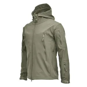 Sharkskin Softshell Jacket Camouflage Sports Winter Jacket Waterproof Outdoor Jacket