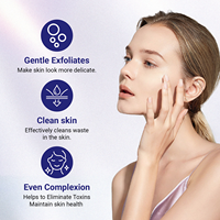 Scrub Pengelupas Kulit Blueberry dengan Shea Butter dan Minyak Esensial yang Menutrisi, Menghaluskan dan Melembutkan Kulit