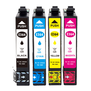 Cartouches d'encre compatibles T3641 pour imprimantes Epson XP 245 XP 442 XP 243 XP 247, noir, cyan, jaune, magenta - Product Image 1