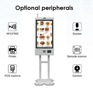 Kiosco Interactivo de Autoservicio con Pantalla Táctil Automática, <span class=keywords><strong>M</strong></span>áquina de Pedidos Automáticos de McDonald's, Señalización Digital para Restaurantes - Product Image 2