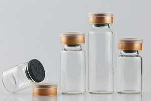 Frascos de Plástico Sellados con Cierre a Presión, Dispensador de Polvo Liofilizado, Botella de Líquido para Péptidos, Uso Cosmético para el Cuidado de la Piel, Estéril y Ecológico - Product Image 2