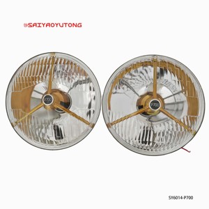 Les phares modifiés de la <span class=keywords><strong>moto</strong></span> britannique P700 sont des phares universels classiques <span class=keywords><strong>vintage</strong></span> de 7 pouces pour voitures - Product Image 1