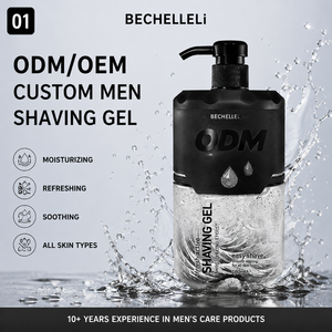Gel da Barba Antisensibile a Lunga Durata con Effetto Idratante, OEM, Fresco e Confortevole, a Base d'Acqua con Essenze Vegetali - Product Image 2