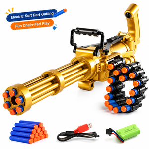 Lanzador de Dardos de Espuma Colorful Hero Hacker para Niños, Juego de Dardos para Exteriores, Juego de Rol Creativo, Regalo Deportivo - Product Image 1
