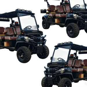 Factory Price 4+2 6 Seater Luxury Electric <b>Golf</b> Car <b>Lithium</b> <b>Battery</b> Muti-Color Seats Intelligent High End <b>Golf</b> Carts - Product Image 1