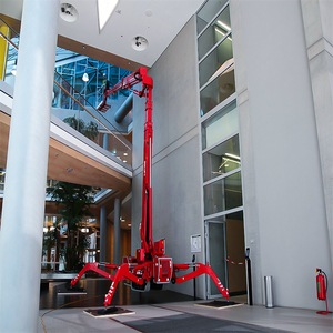 10 मीटर-21 मीटर क्रॉलर स्पाइडर बूम लिफ्ट ने चेरी पिकर ऊंची बूम लिफ्ट हवाई कामकाजी मंच मैन लिफ्ट हवाई कामकाजी मंच मैन लिफ्ट - Product Image 5