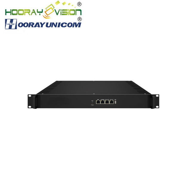 SRT HLS RTMP IP IPQAM ATSC DVB-T2 ISDBT Modulator