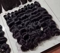Cabello Remy Vietnamita Virgen al por Mayor, Paquetes de Cabello Natural con Cutícula Intacta, Apto para Extensiones de Cabello Humano Virgen, Doble Trama