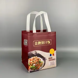Lowest price Colorful and Top quality breathable coated personalize recyclable reusable RPET non woven bag