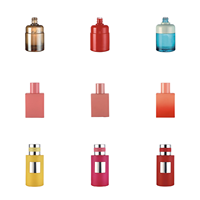 Flacon de parfum en verre sérigraphié de 130 ml avec bouchon à vis perforé, diffuseur à bâtonnets, design artisanal pour une diffusion optimale
