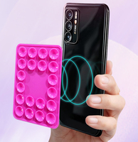 Support de téléphone en silicone étanche et personnalisable avec ventouse pour le streaming en direct et les cadeaux originaux