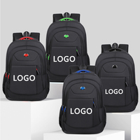 Sac à dos d'ordinateur portable personnalisé avec logo, pour étudiants, école, imperméable, grande capacité, loisirs, voyage d'affaires, USB, léger, unisexe