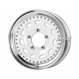 ล้อแม็กซ์อะลูมิเนียมฟอร์จ 3P ยี่ห้อ WORK CRAG GALVATRE ขอบลึกแบบ Beadlock สำหรับ Suzuki Jimny, Jeep Wrangler Cherokee, Isuzu Rodeo - Product Image 2