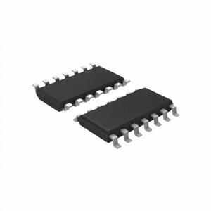 ชิ้นส่วนอิเล็กทรอนิกส์ IC อินเวอร์เตอร์6CH 1 Inp 14SOP Logic BOM IC มีในสต็อก14 solc (0.209 ", กว้าง5.30มม.) DM74ALS04BSJX - Product Image 1