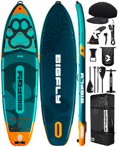 กระดานแพดเดิลบอร์ดแบบเป่าลม PF Sup Board ขนาด 11'6''*35''*6'' สำหรับเล่นเซิร์ฟและกีฬาทางน้ำ รุ่น BF03 - Product Image 1