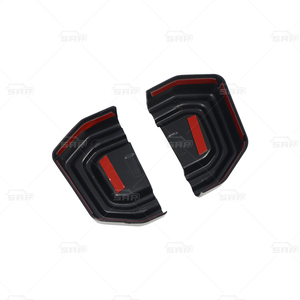 อุปกรณ์ตกแต่งภายนอกรถยนต์ ฝาครอบตะขอลากรถยนต์ <span class=keywords><strong>ABS</strong></span> สีดำ ฝาครอบตะขอพ่วง สำหรับ Jetour Traveller T2 - Product Image 4