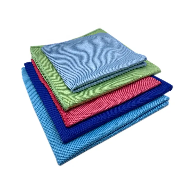 household items microfiber glass towel glass cleaning microfiber cloths waffle microfiber cloth