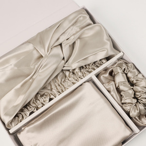 Set all'Ingrosso con Federa e Cuffia per Capelli Personalizzate <span class=keywords><strong>in</strong></span> <span class=keywords><strong>Raso</strong></span> di Seta di Gelso - Product Image 3