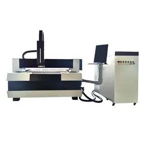 Macchina da taglio CNC Laser in fibra ad alta quantità per acciaio, alluminio 1000W 2000W 3000W macchina da taglio laser in fibra di metallo