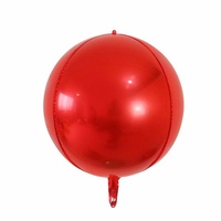 Huaien Factory 22 pouces 4D imprimé boule disco ballons mariage lieu miroir aluminium Film décorations pour les fêtes de remise des diplômes