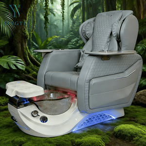 Muebles de Lujo para Salón de Uñas, Sillas de Pedicura Modernas, Spa para Pies, Silla de Pedicura y Manicura Eléctrica Magnética Personalizada con Masaje - Product Image 1