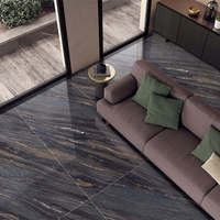 Carreaux de porcelaine brillants de luxe 600*1200mm pour murs et sols de salon en Chine
