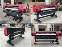 Imprimantes Jet d'Encre Automatiques Grand Format Éco-Solvant pour Bannières, Vinyles, Panneaux Publicitaires, Têtes XP600 I3200, Impression Textile par Sublimation