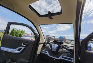 אופנה מנוע נייד קטנוע mopedauto זול 6 תשלום 2 + 1 מושב מסך מגע חשמלי עם מוסיקת וידאו Bluet' - Product Image 4