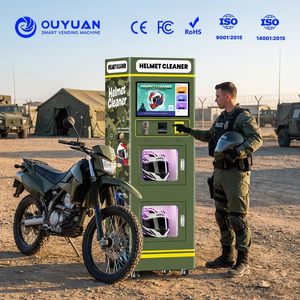 Machine de nettoyage et de désinfection automatique à l'ozone pour casques de moto et ballons de basketball, avec fonction de lavage, pour produits volumineux, certifiée fournisseurs - Product Image 1