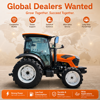 Tractor 4x4 LAWNIO con Personalización Completa, Cabina Opcional y Potente Elevación Hidráulica para Implementos Agrícolas