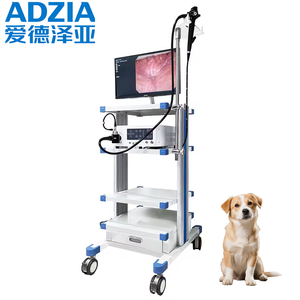 Adzia รถเข็นรถเข็นแพทย์พร้อมแหล่งพลังงานไฟฟ้าอุปกรณ์ส่องกล้องทางการแพทย์ระบบการส่องกล้องหลอดลมแบบพกพา - Product Image 1