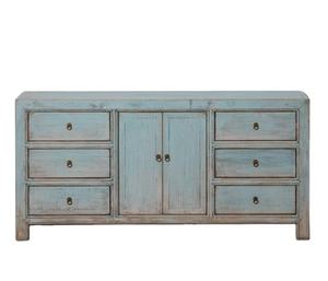 Mueble de almacenamiento moderno para sala de estar, de madera, con estantes y cajones, elegante organizador de muebles para el hogar - Product Image 6