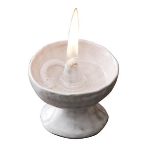 Lampade a Olio in Ceramica Fatte a Mano, Design di Lusso, Accessori per Cerimonia del Tè, Base Tradizionale Rustica, Stile Vintage - Product Image 5