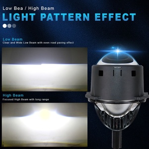 Lente de Proyector LED para Automóvil de Alta Calidad y Gran Venta, 3 Pulgadas, 12V, 120W, 10000 Lúmenes, 6000K, G14, Luz Alta/Baja, Ajuste Universal - Product Image 3