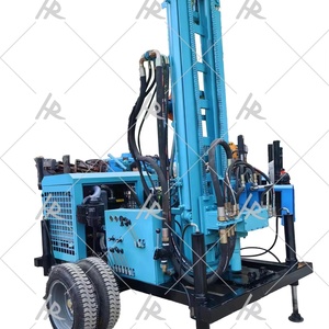 Hete Verkoop 300M Rotsbooreiland Waterput Boren Dieselaangedreven Boorinstallatie - Product Image 1